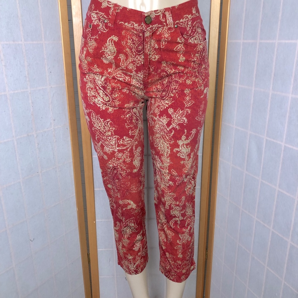3 for $25 Lauren RL Printed Capri Pants